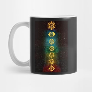 Chakras in the universe Mug